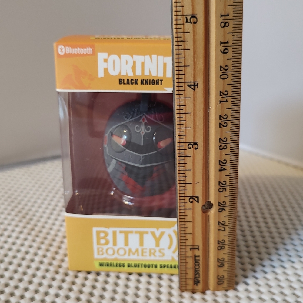 Fortnite Black Knight Bitty Boomers wireless bluetooth Speaker NWT - Picture 3 of 6